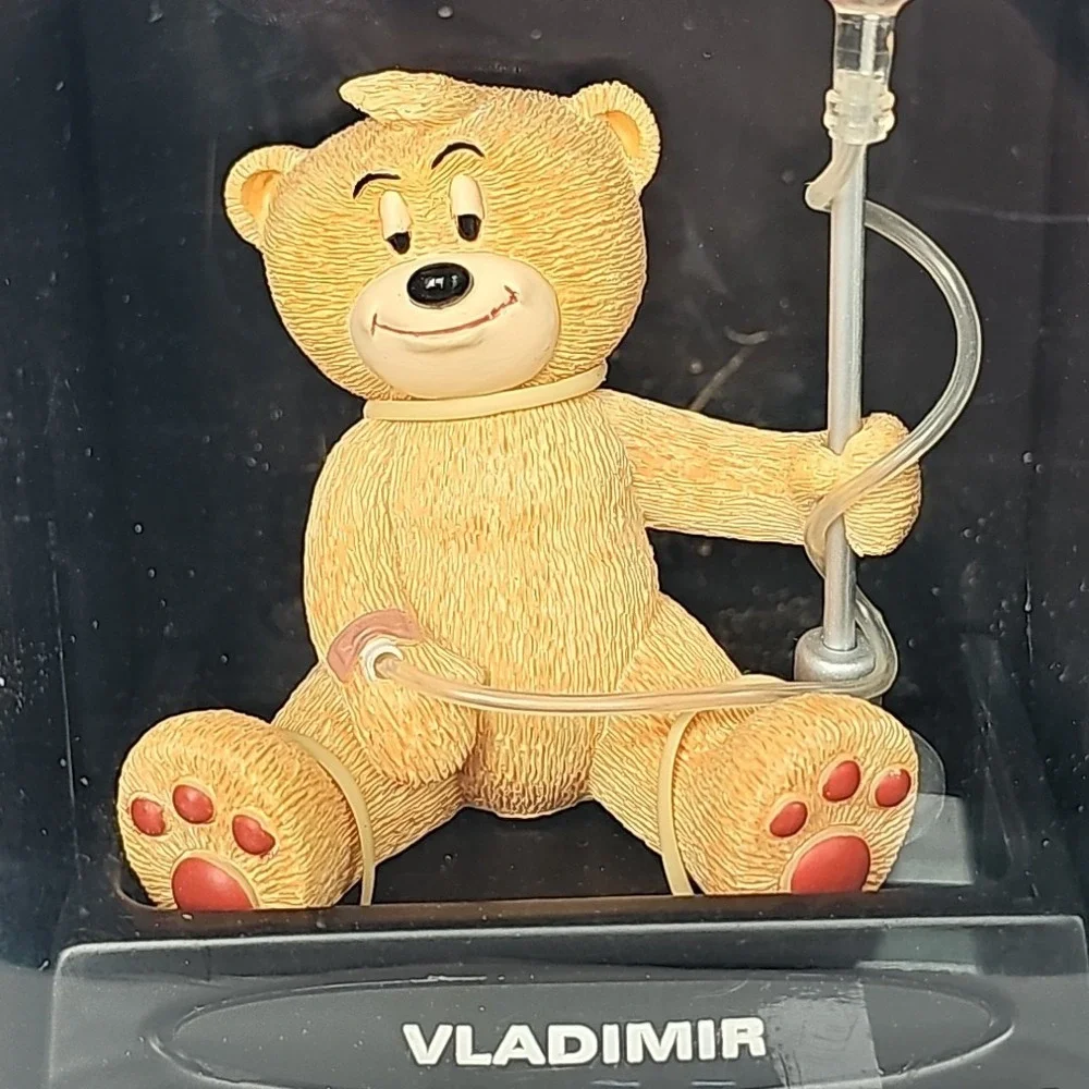 NEW VtgY2K 90s Bad Taste Bear Vladimir Vodka‎ IV Gag Gift Birthday Bachelor 1606